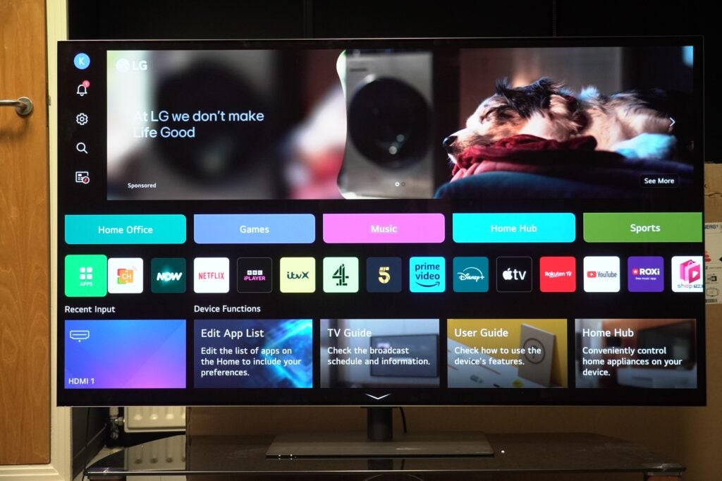 LG OLED55G4 webOS24