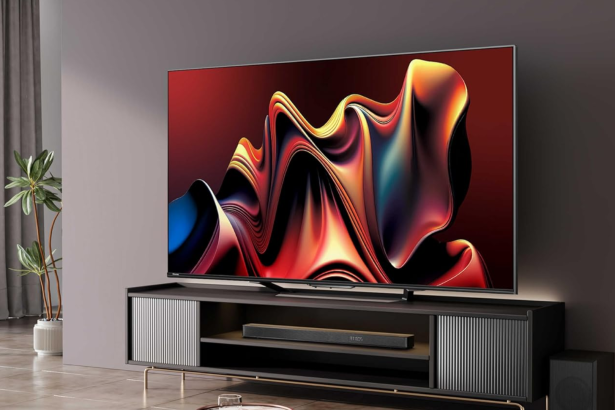 Der 55 Zoll Mini LED Fernseher von Hisense ist jetzt ein unverschaemtes Boxing Day Schnaeppchen