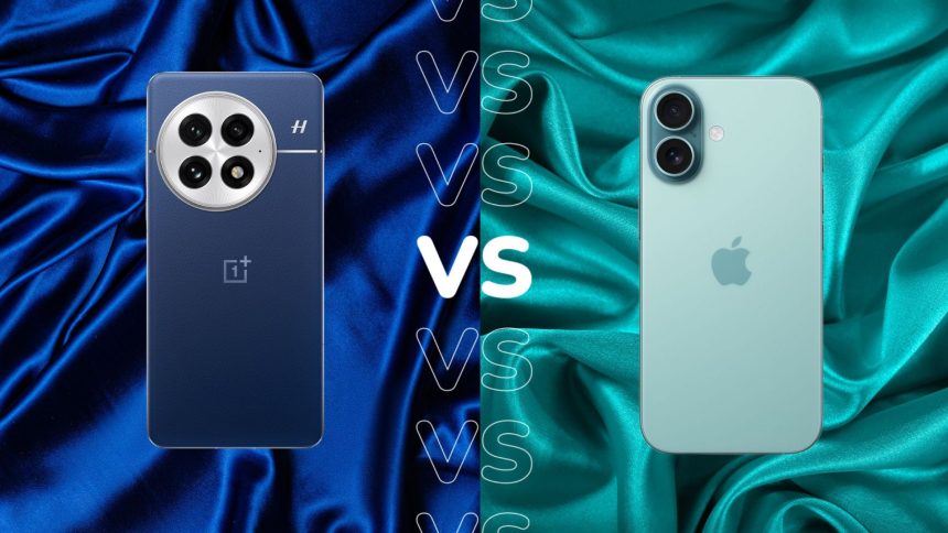 1736274263 OnePlus 13 vs iPhone 16 Die beiden Flaggschiff Smartphones im Vergleich