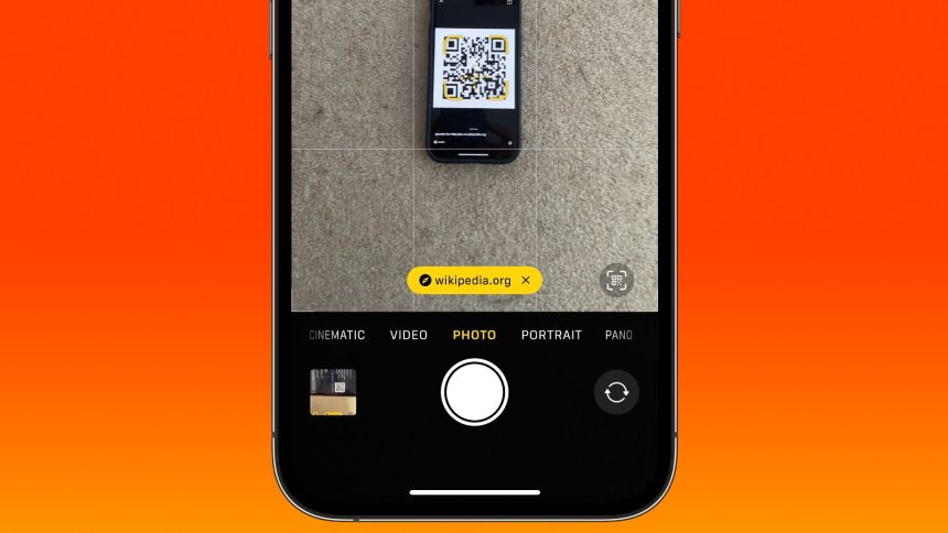 1736352726 So scannen Sie Codes mit Ihrer iPhone Kamera