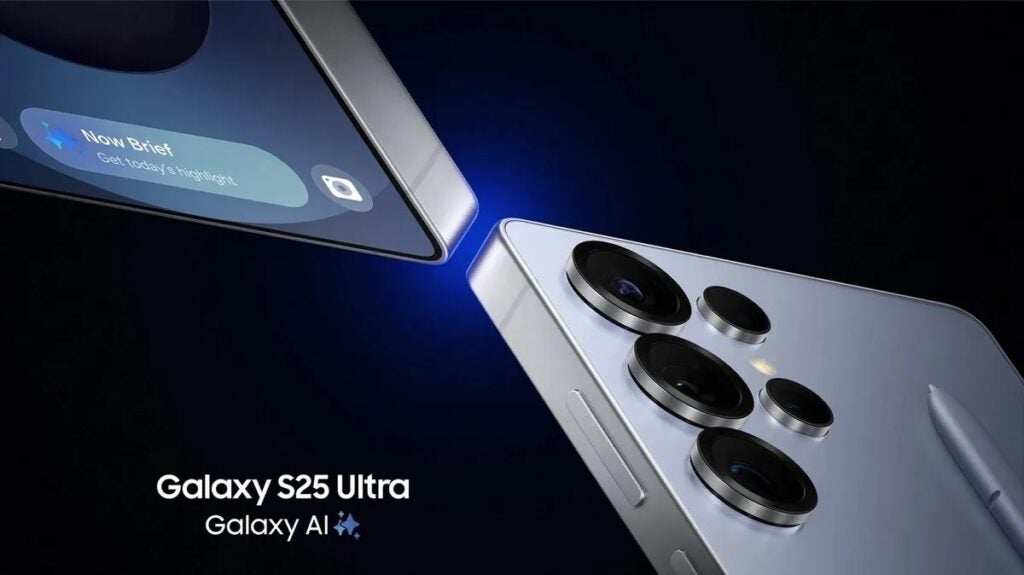Vom Samsung Galaxy S25 Ultra ist ein Pressefoto aus nächster Nähe durchgesickert