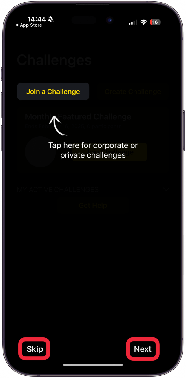 Ihr iPhone führt Sie durch die benutzerfreundliche App, tippen Sie als nächstes tippen, um darüber zu erfahren, oder tippen Sie auf Skip.