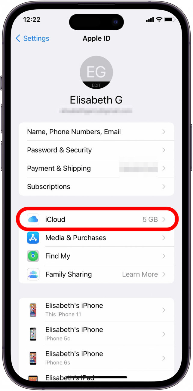 iCloud