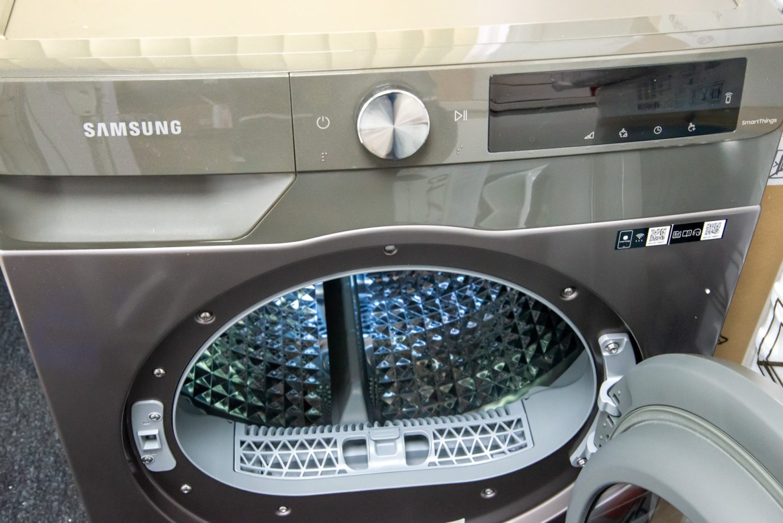 Einer der besten Tumble Trockner von Samsung ist auf einen