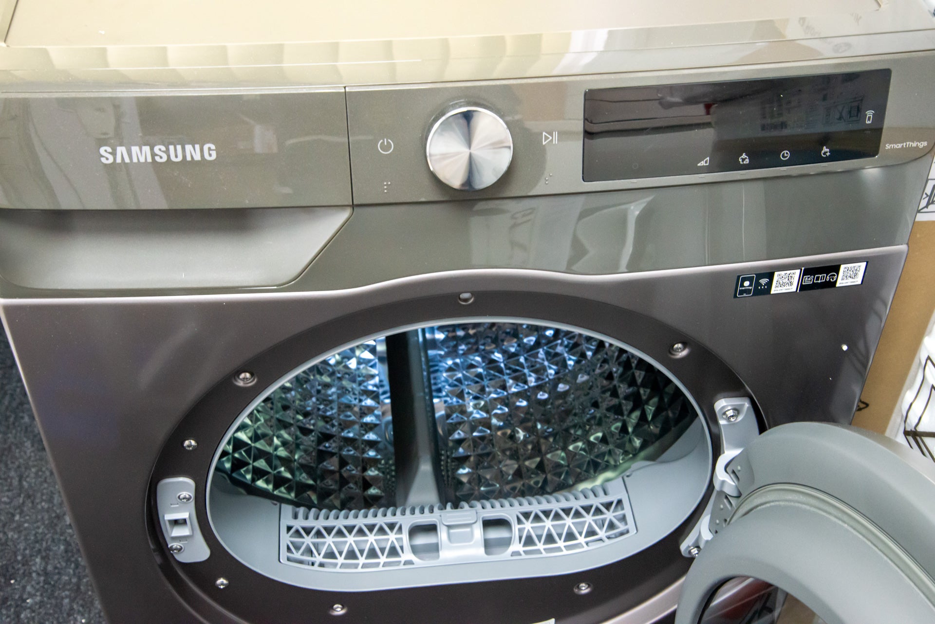 Einer der besten Tumble Trockner von Samsung ist auf einen