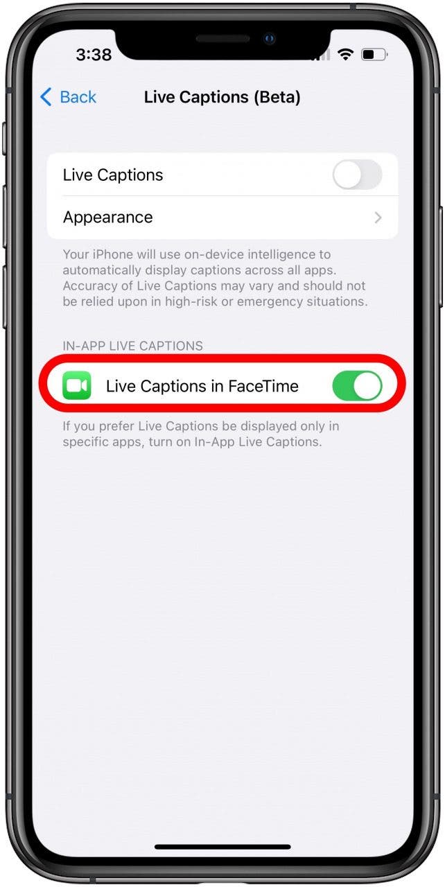 1738705704 58 So richten und verwenden Sie Live Bildunterschriften auf dem iPhone