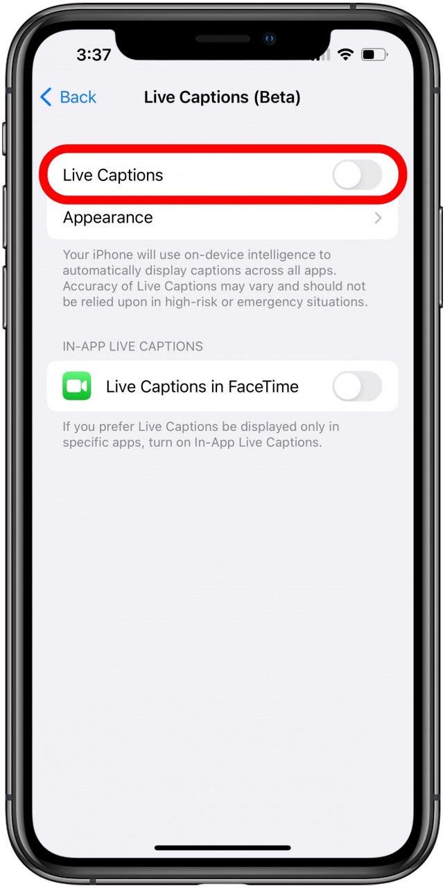1738705704 709 So richten und verwenden Sie Live Bildunterschriften auf dem iPhone
