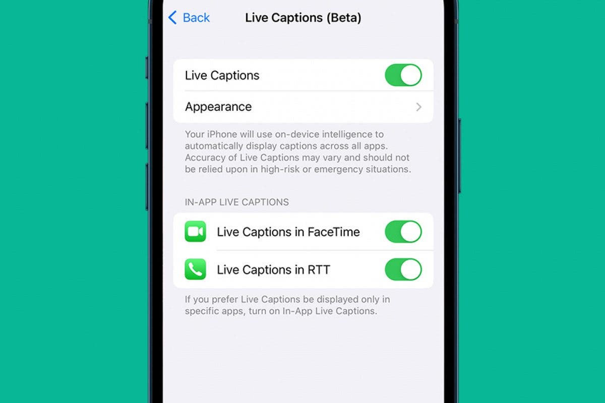 1738705706 So richten und verwenden Sie Live Bildunterschriften auf dem iPhone