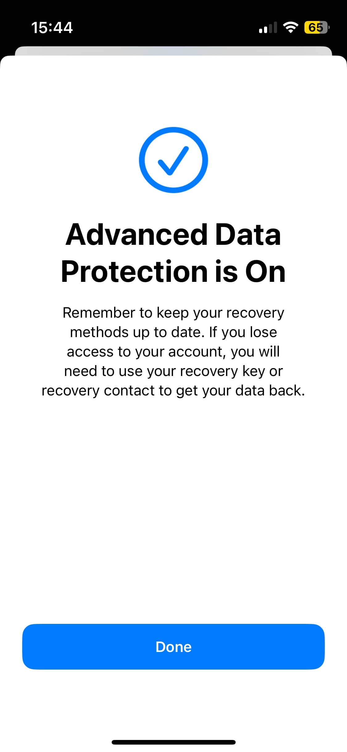 1739209702 523 So aktivieren Sie die End to End Verschluesselung fuer iCloud Backups