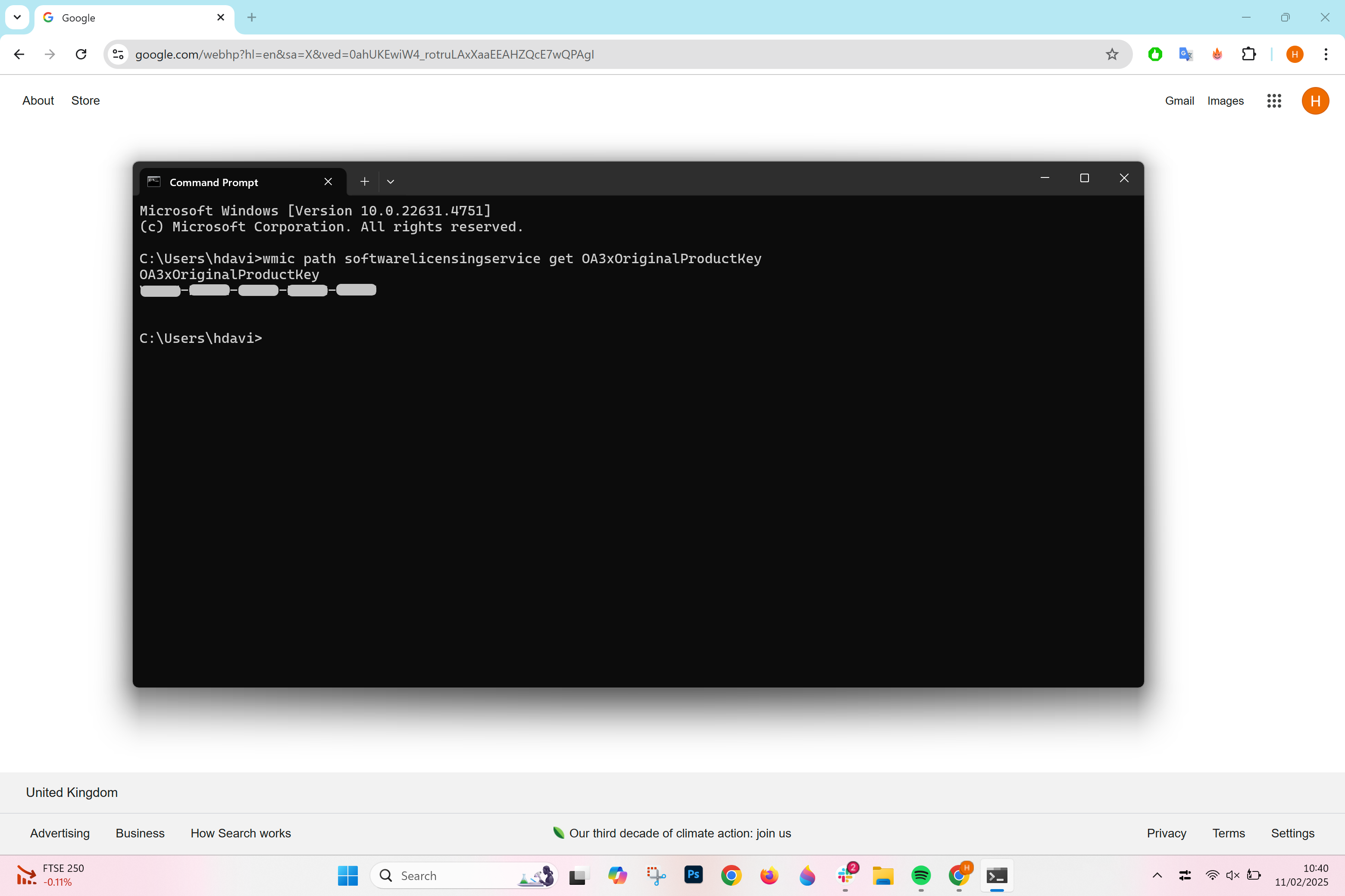 1739291063 89 So finden Sie Ihren Windows 11 Produktschluessel