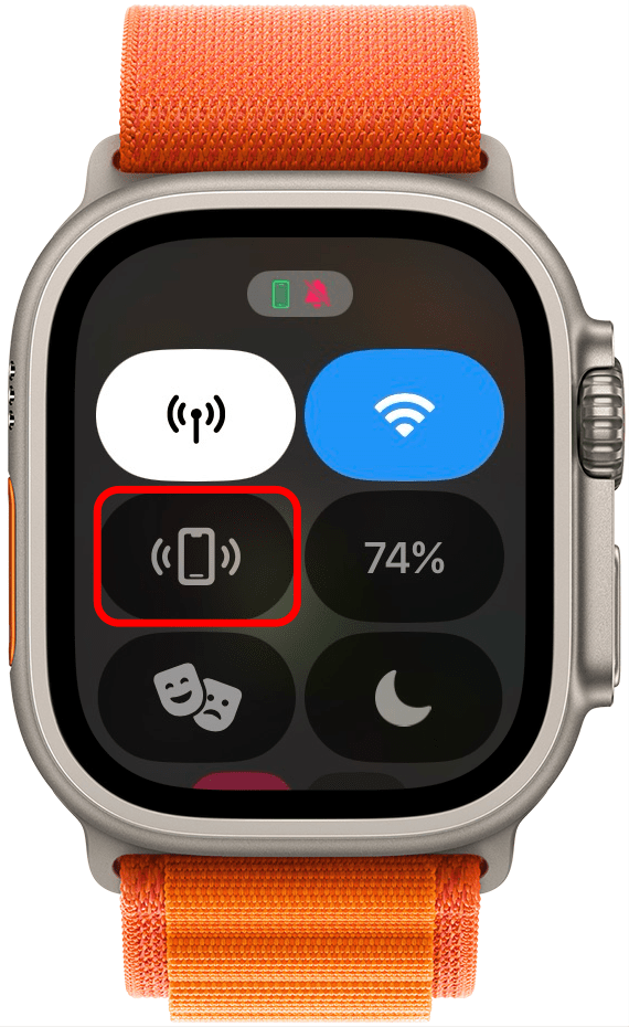 Tippen Sie auf das graue iPhone -Symbol.