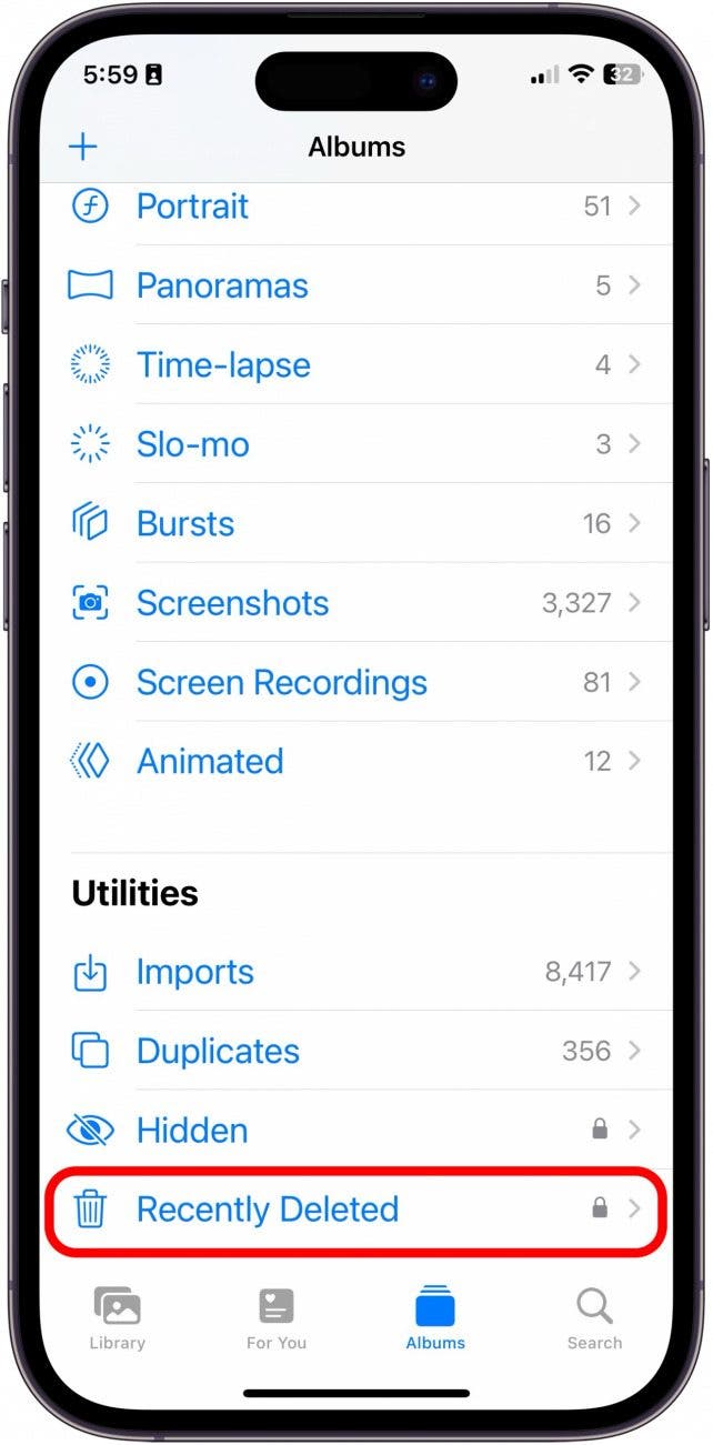 So wiederherstellen Sie gelöschte Fotos vom iPhone
