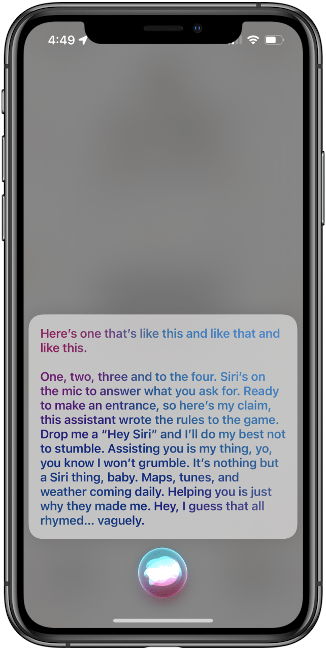 Siri brät mich