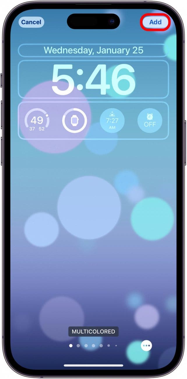 iPhone Live -Foto Wallpaper