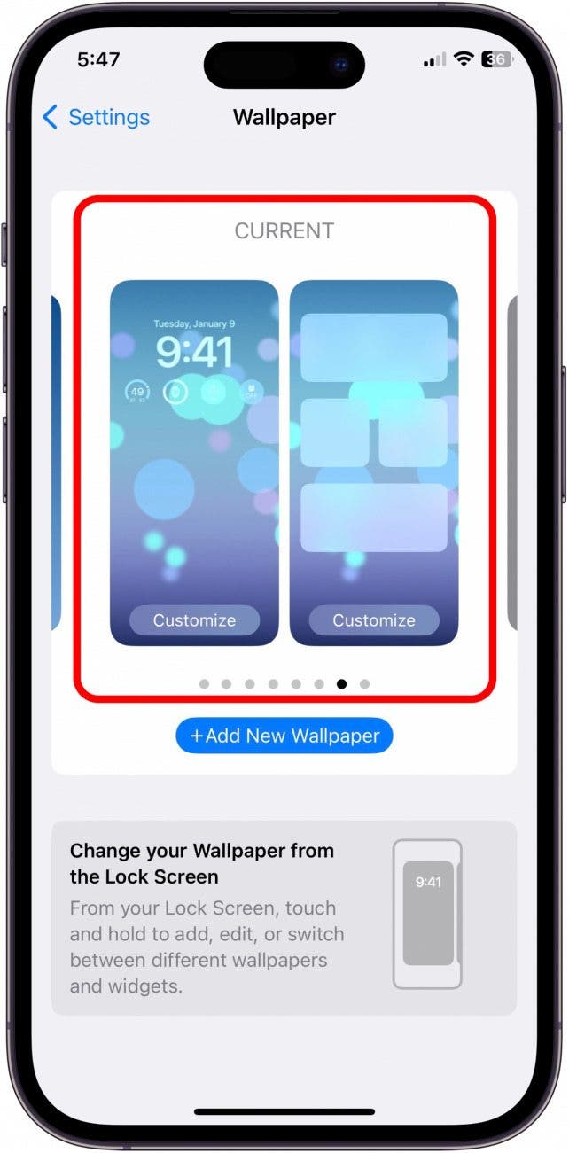 Wie man lebende Tapeten auf iOS 16 benutzt