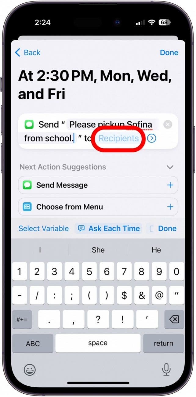 1740604327 486 Koennen Sie einen Text auf dem iPhone planen Ja hier