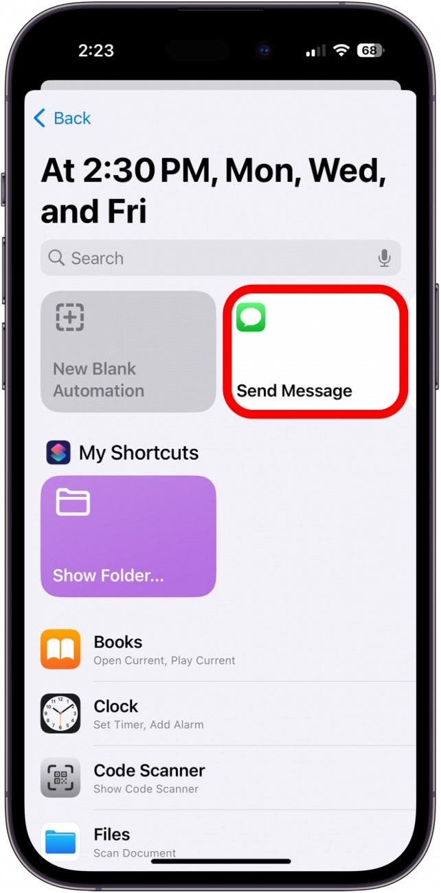 1740604327 785 Koennen Sie einen Text auf dem iPhone planen Ja hier