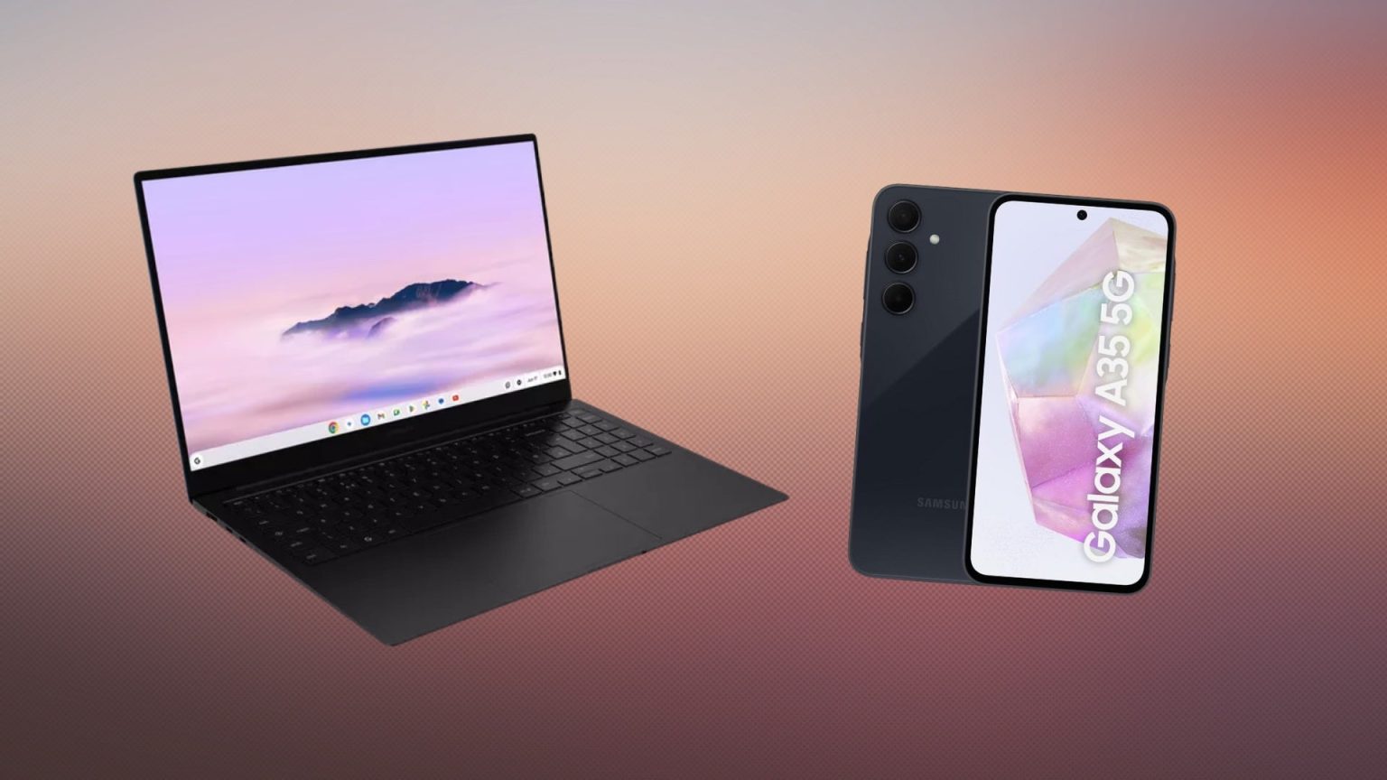 Dieses Samsung Chromebook verfuegt jetzt ueber ein kostenloses Galaxy A35