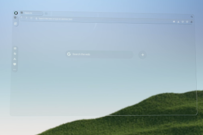 Opera Air ist ein Webbrowser der eine achtsame Erleichterung vom