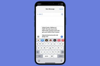 So leiten Sie Textnachrichten auf dem iPhone weiter