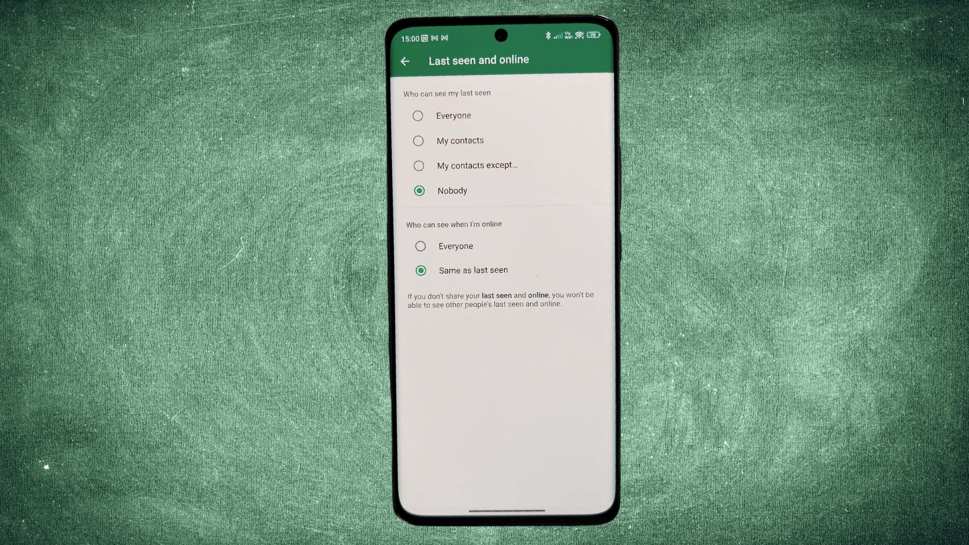 So verbergen Sie Ihren Online Status auf WhatsApp