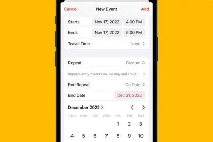 1741302746 So fuegen Sie dem iPhone Kalender wiederkehrende Ereignisse hinzu