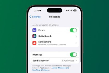 1742424513 So aktivieren Sie iMessage auf einem iPhone iPad Mac