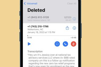 1742945871 So rufen Sie schnell geloeschte Voicemail auf dem iPhone ab