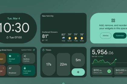Die Widgets des Sperrbildschirms kommen diesen Sommer zu Android Telefonen