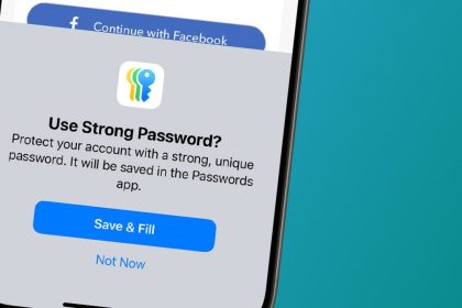 Erstellen Sie einfach starke Passwoerter auf dem iPhone