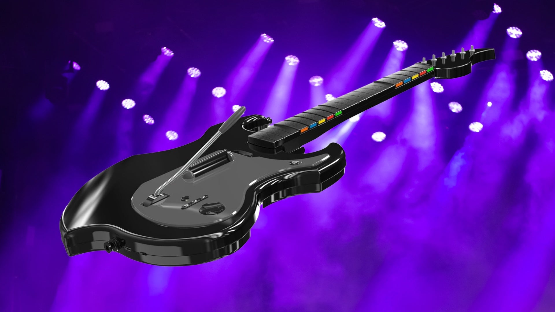 Mit diesem PS5 Controller koennen Sie Ihre Erinnerungen an Gitarrenhelden