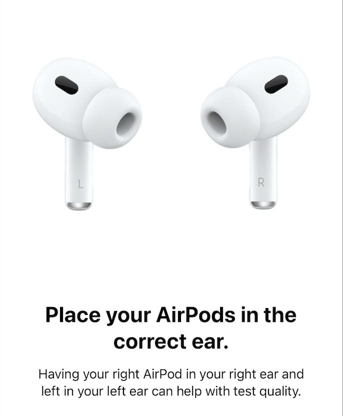 So fuehren Sie einen Anhoerungstest bei Airpods Pro 2 durch