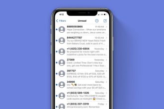 So sehen Sie nur ungelesene Nachrichten auf dem iPhone