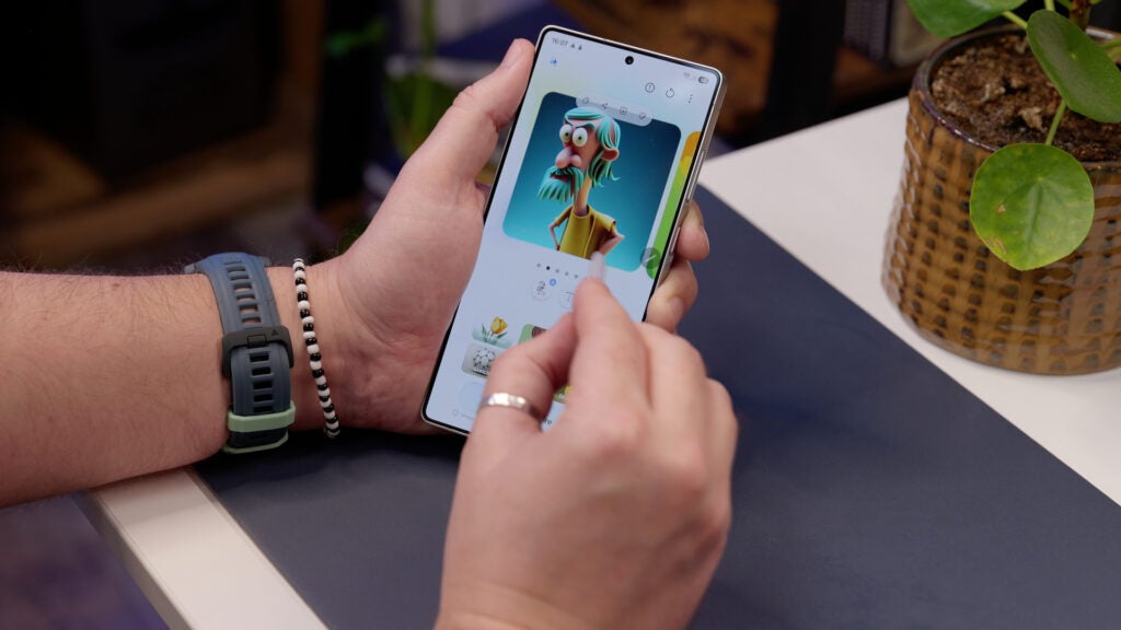 Galaxy S25 Ultra - Zeichnungsassistentergebnis