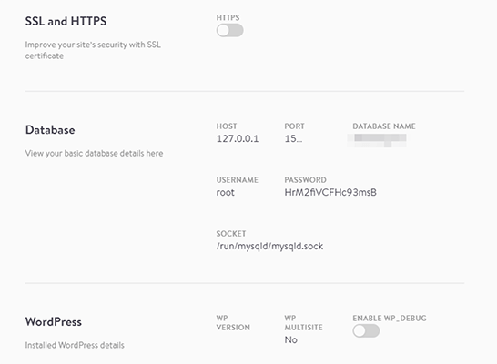 Habilite SSL y HTTPS para su sitio local