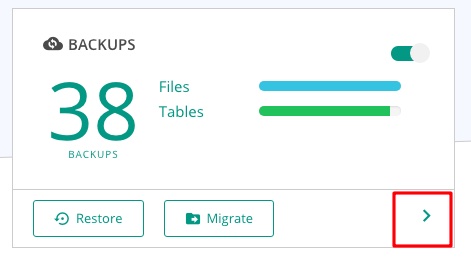 Copias de seguridad de Blogvault