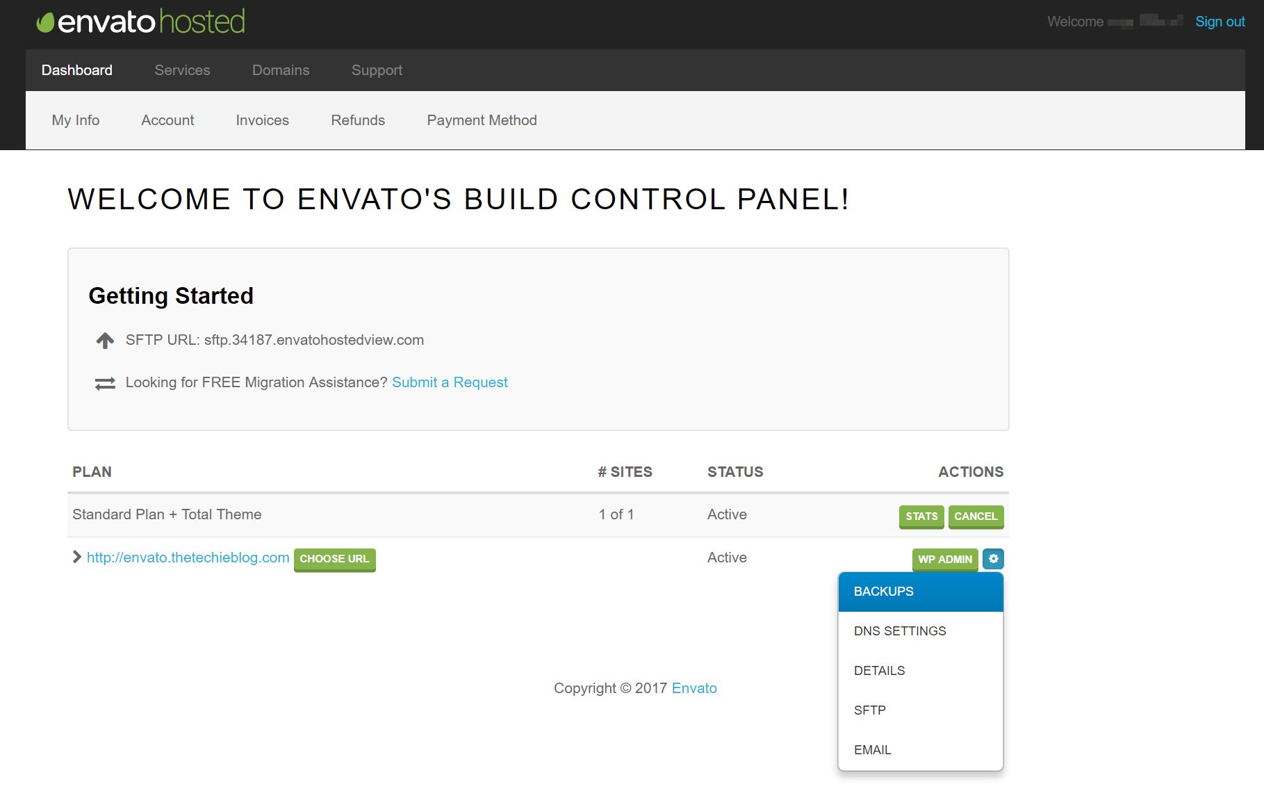 1636945226 387 Revision de alojamiento de WordPress administrado alojado en Envato