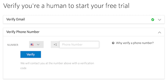 Verificar la cuenta de Twilio