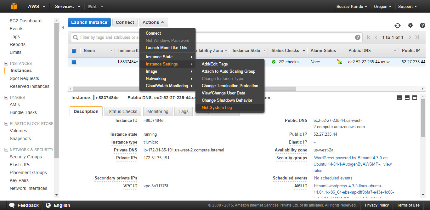 0x-get wp contraseña panel aws