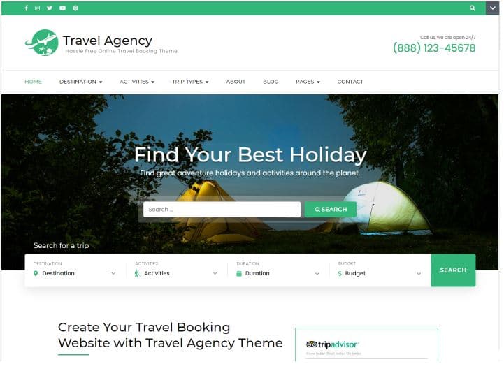 1637936686 794 16 temas de viajes gratuitos de WordPress 2021