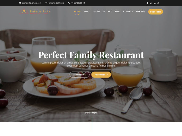 1637974846 384 9 mejores temas gratuitos de WordPress para restaurantes 2021