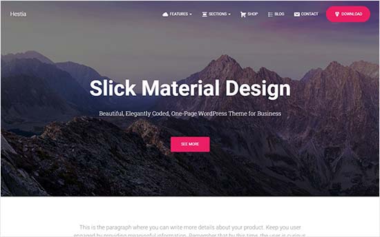Hestia Pro - Themelocal Hestia Pro