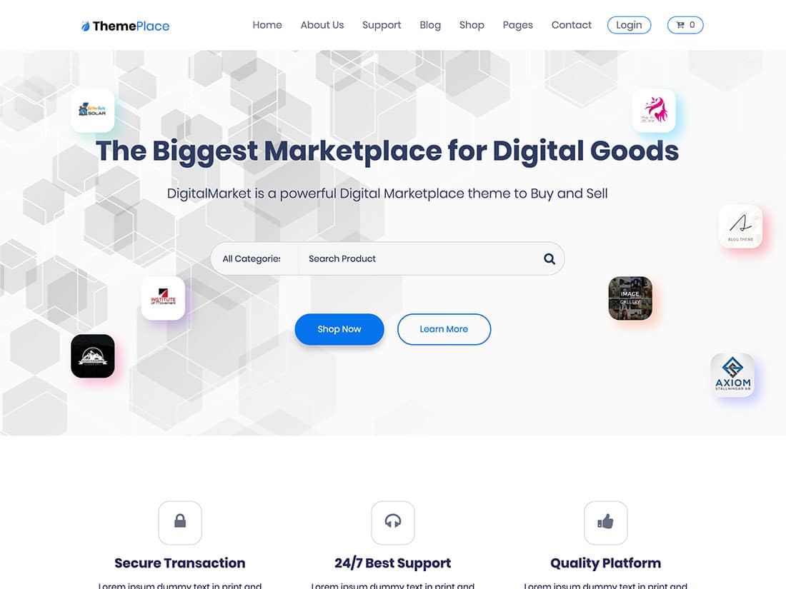 1638239813 220 Los 7 mejores temas de WordPress para vender productos digitales
