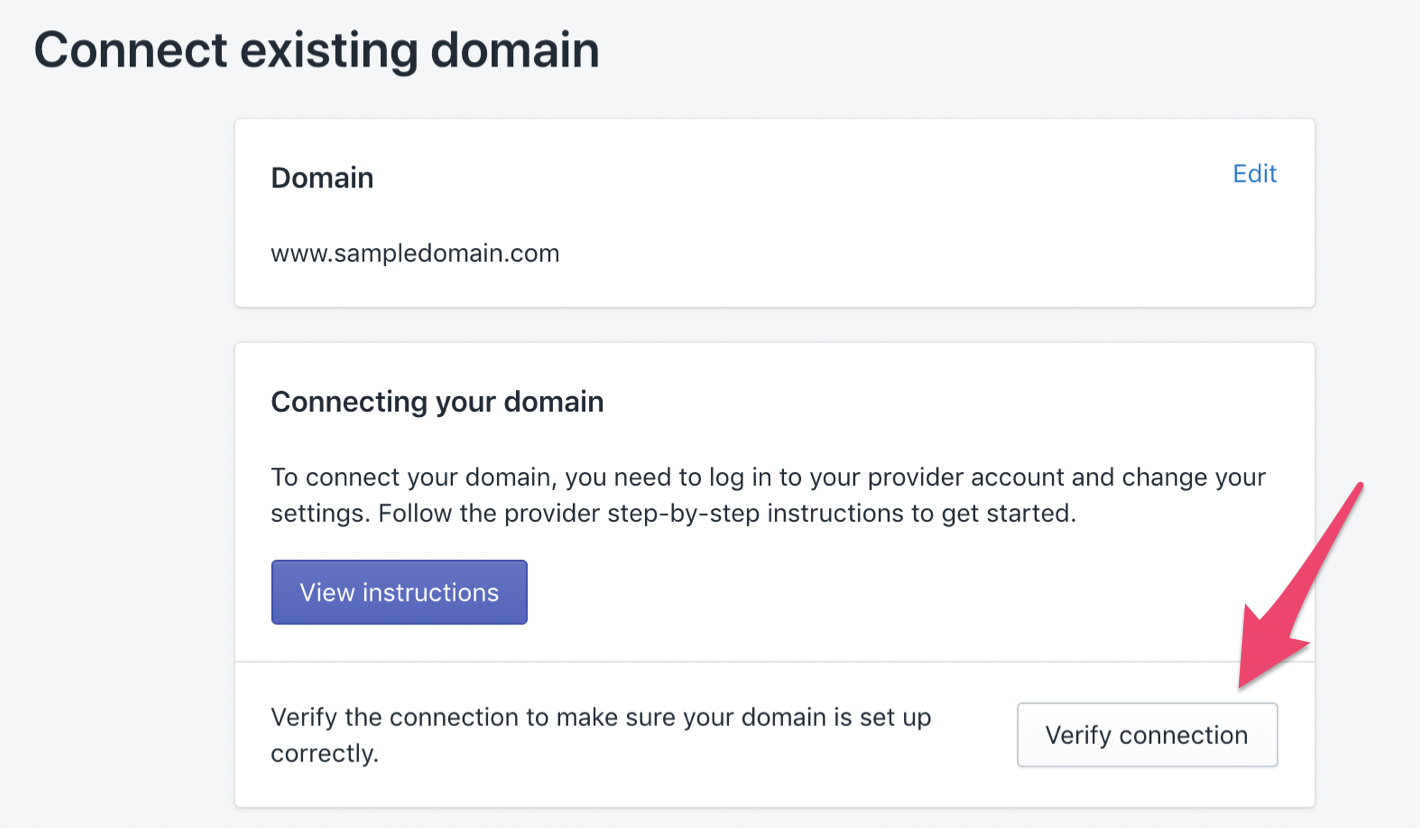 Como conectar tu dominio de terceros a Shopify