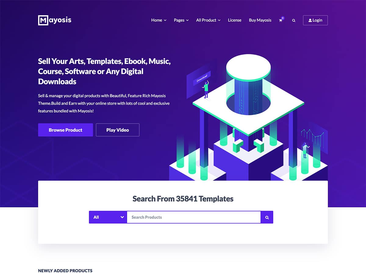 Los 7 mejores temas de WordPress para vender productos digitales