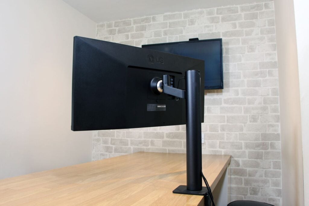 Monitor desde la parte trasera