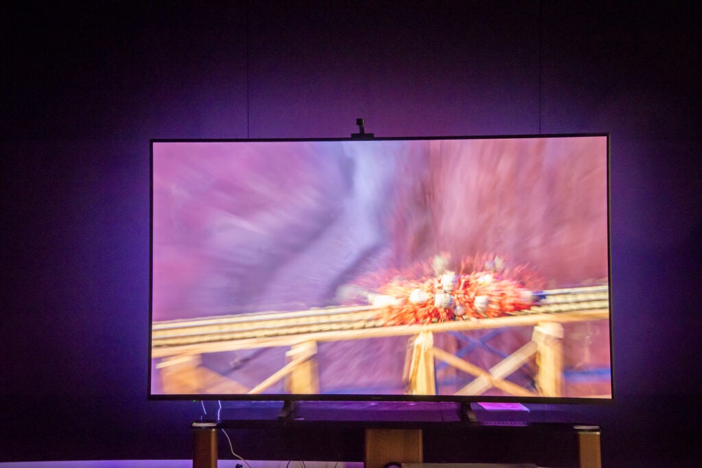 Govee Immersion Wi-Fi TV Backlights acción en pantalla