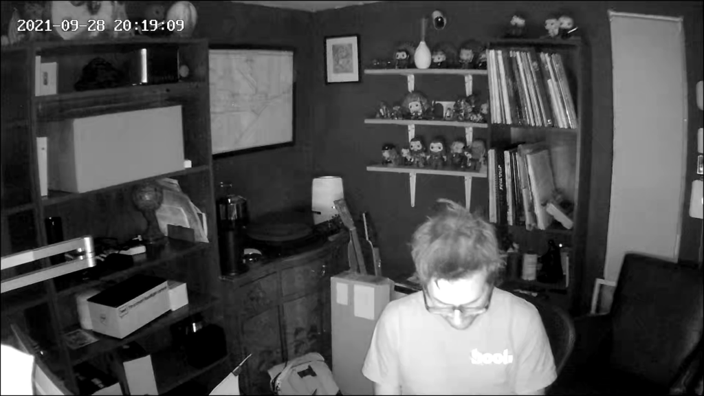 Muestra nocturna de Nooie Cam 360
