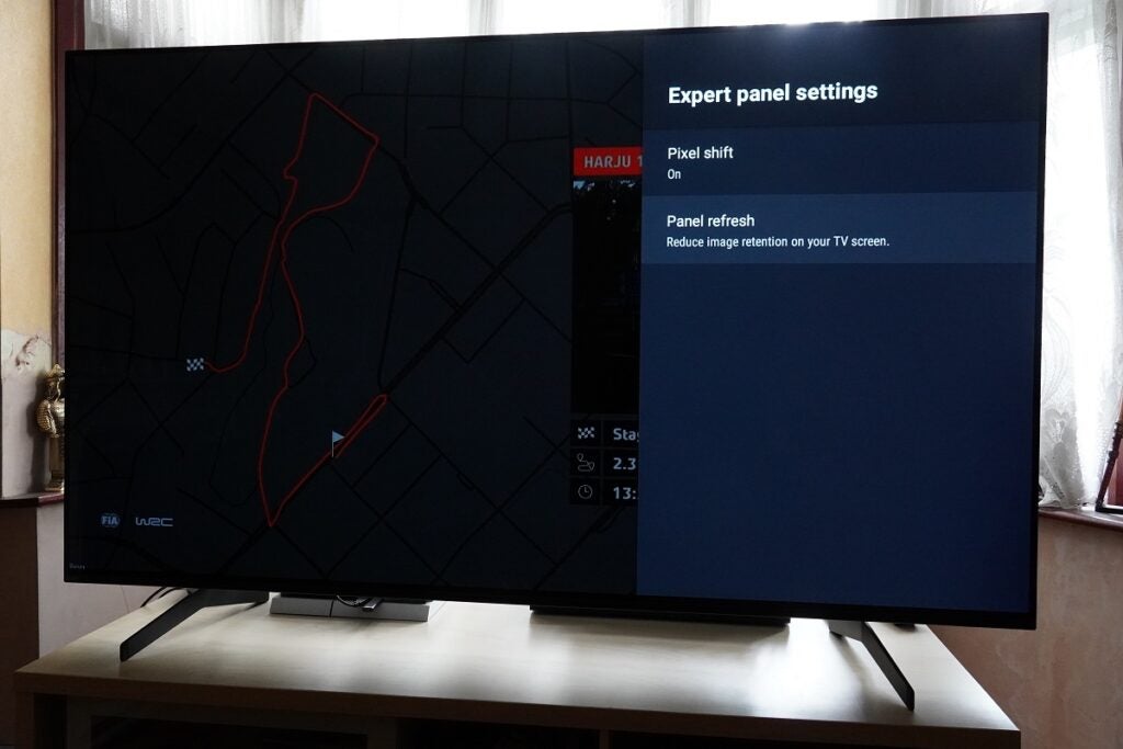 Actualización de píxeles OLED de Sony