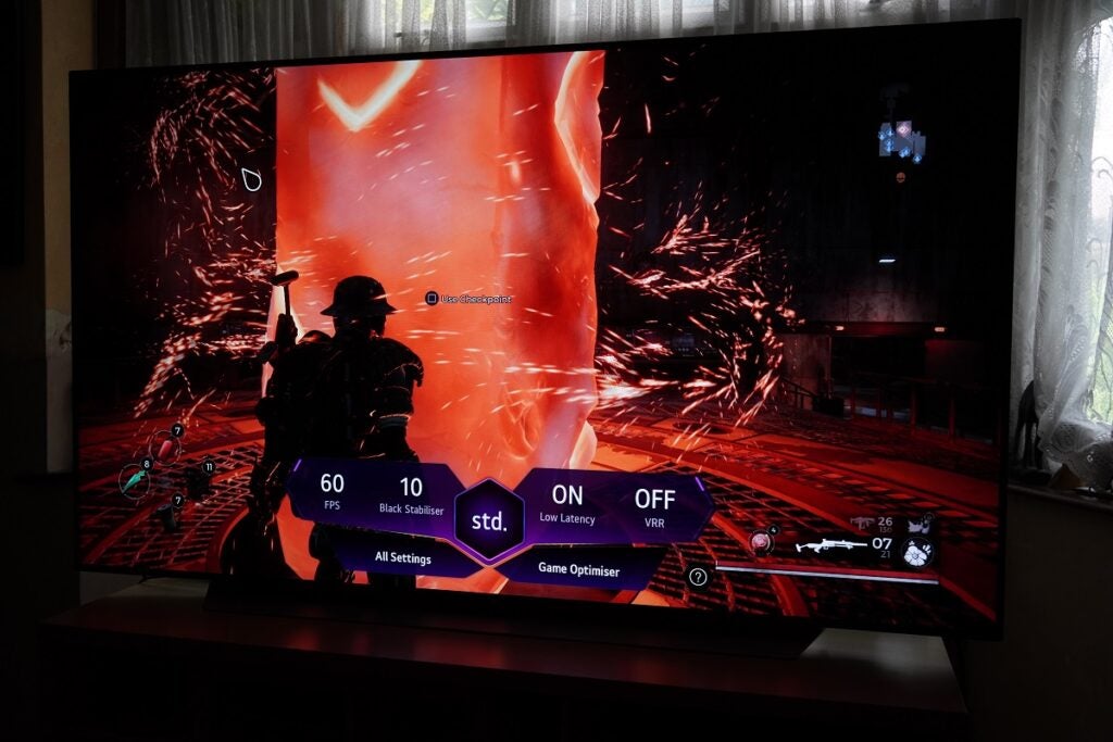 Optimizador de juegos LG OLED65C1